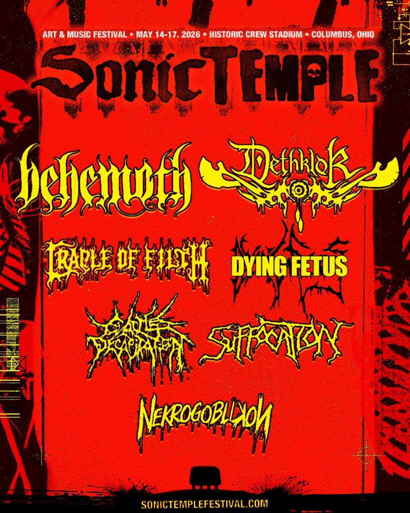 Sonic Temple 2026 | Wave 3 Line Up