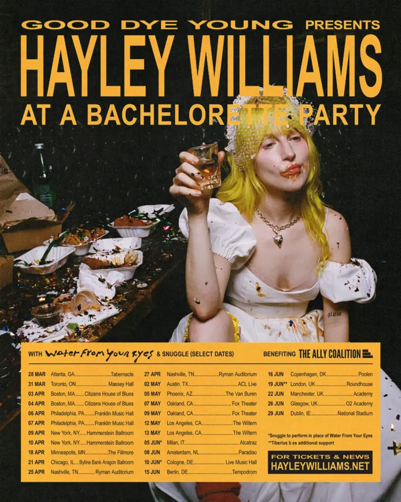Hayley Williams 2026 World tour dates