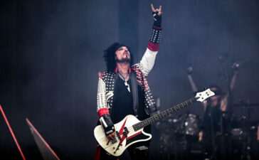 Nikki Sixx of Mötley Crüe | Photo by Anthony Devlin (Getty Images for Live Nation UK)